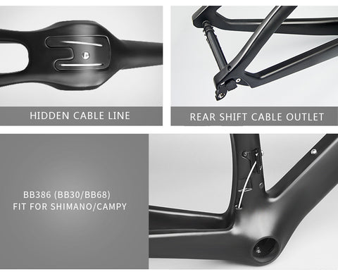 Road Bike Mega 675 Carbon Frame