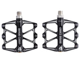 Mountain Bike Flat Pedals with 4 Ball Bearings Ultralight