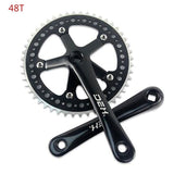 Road Bike Retro Cranksets 170mm 46T/48T/52T