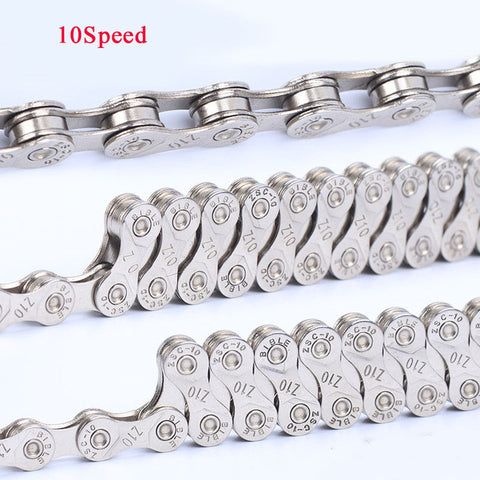 Full Steel Plating 6/7/8/9/10 Speed Bicycle Chain
