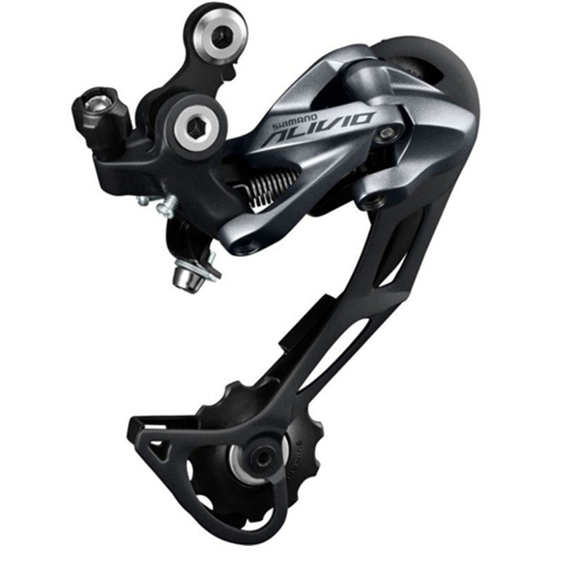 reel shimano alivio fc m4000 SHIMANO Alivio RD-M4000 9 Speed Mountain Bike Rear Derailleur